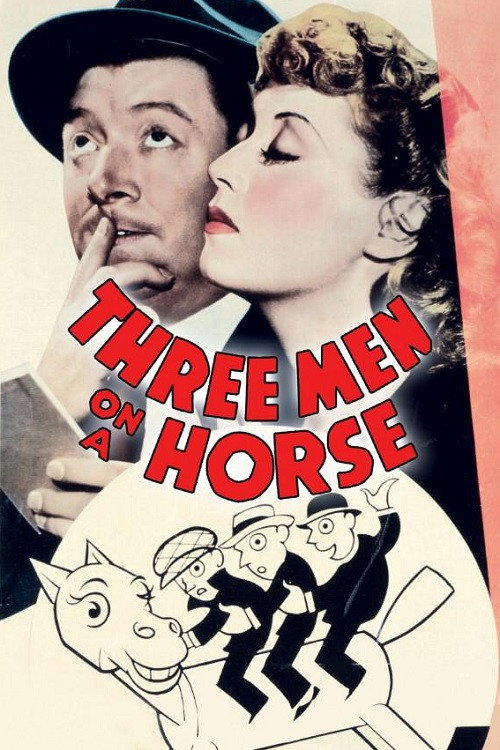Pôster de Three Men on a Horse