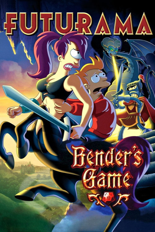 Póster de Futurama: Bender's Game