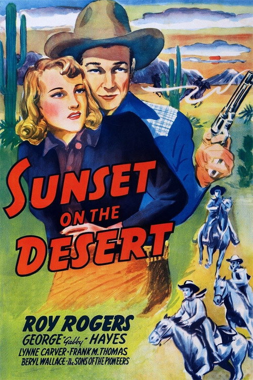 Locandina di Sunset on the Desert