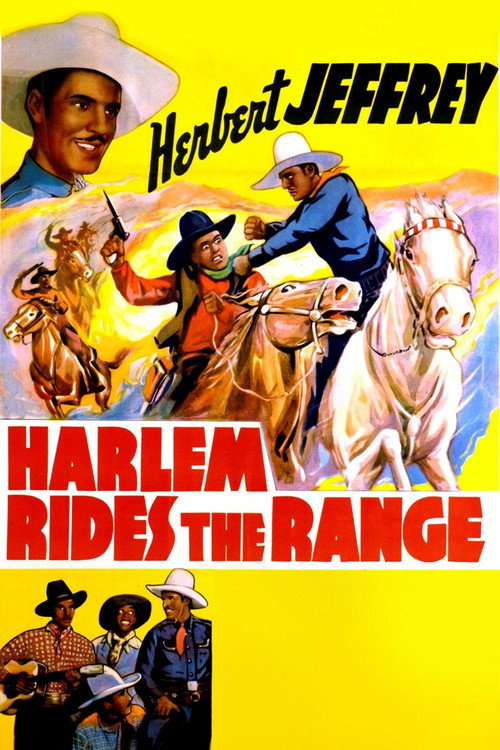 Póster de Harlem Rides the Range