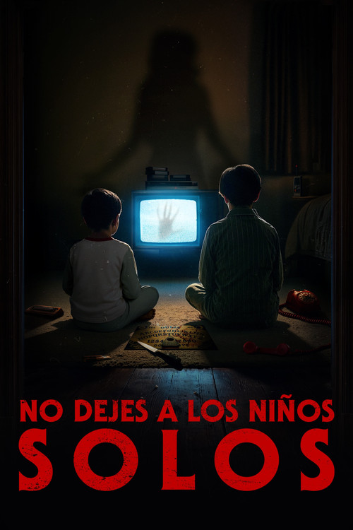Póster de No dejes a los niños solos