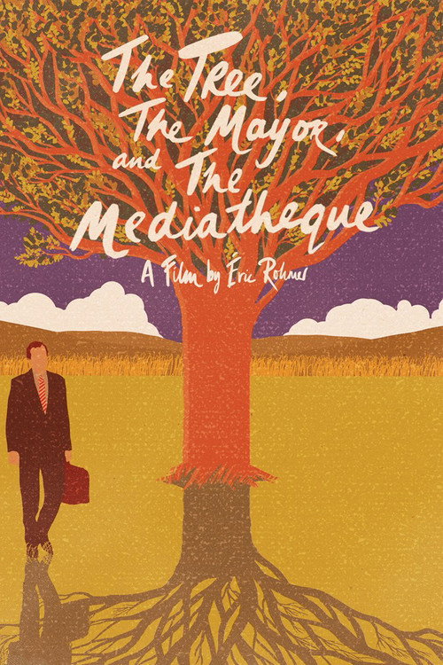 Póster de The Tree, the Mayor and the Mediatheque