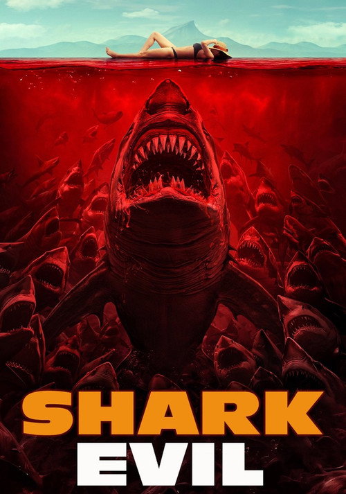 Póster de Shark Evil