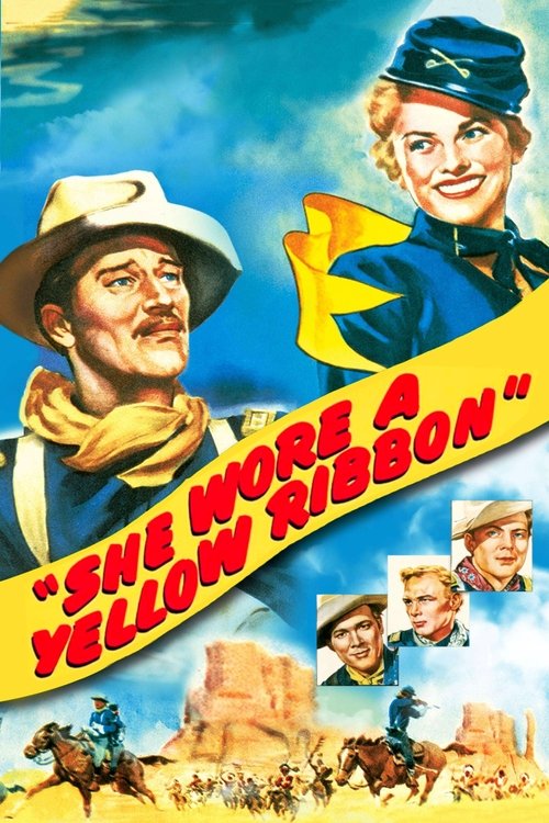 Póster de She Wore a Yellow Ribbon