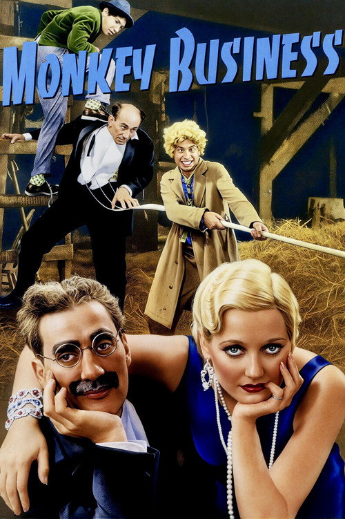 Póster de Monkey Business