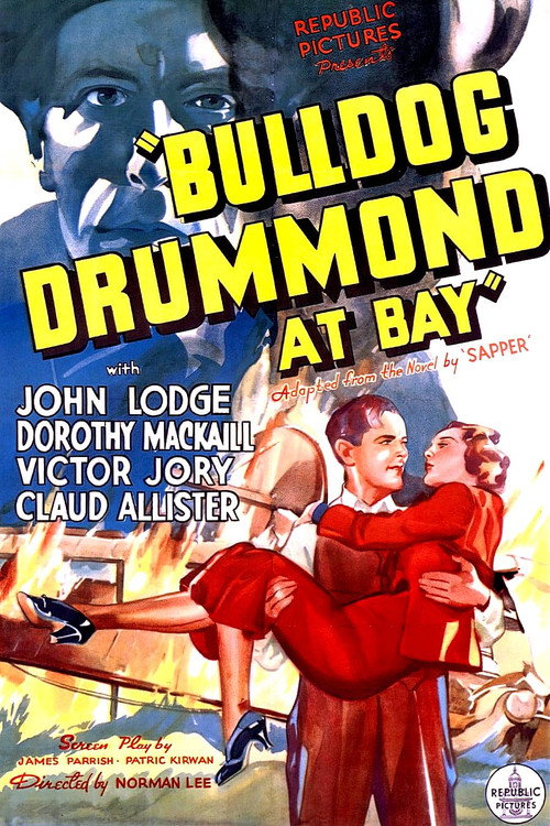 Poster von Bulldog Drummond at Bay