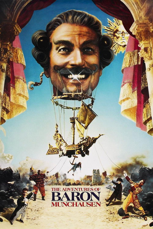 Póster de The Adventures of Baron Munchausen