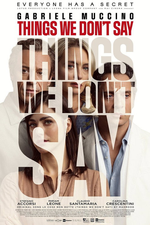 Póster de Things We Don't Say