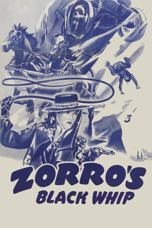 Póster de Zorro's Black Whip