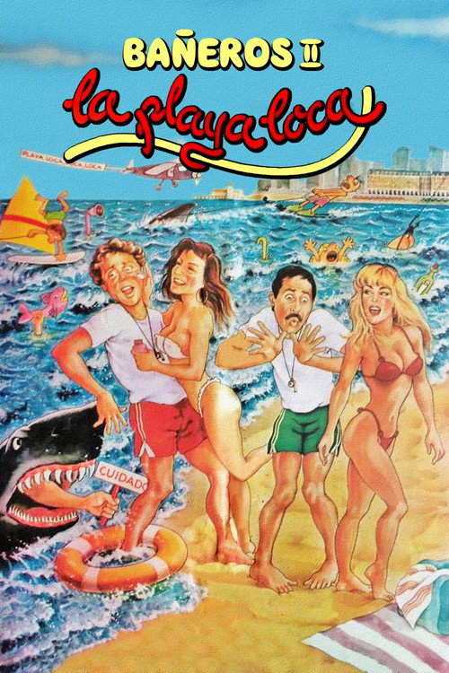 Póster de Bañeros II: La playa loca