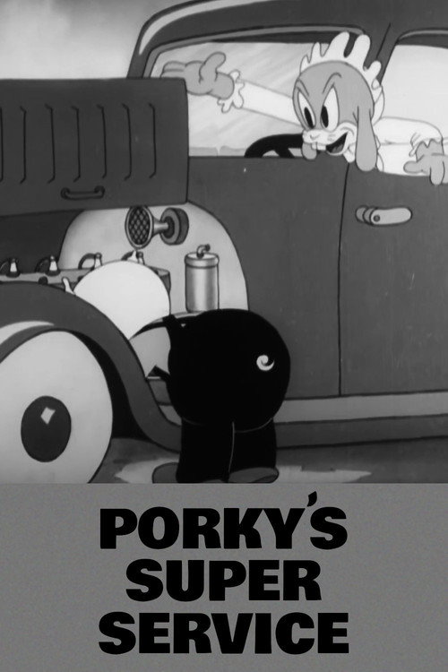 Póster de Porky's Super Service