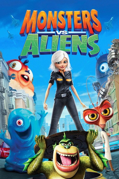 Póster de Monsters vs Aliens