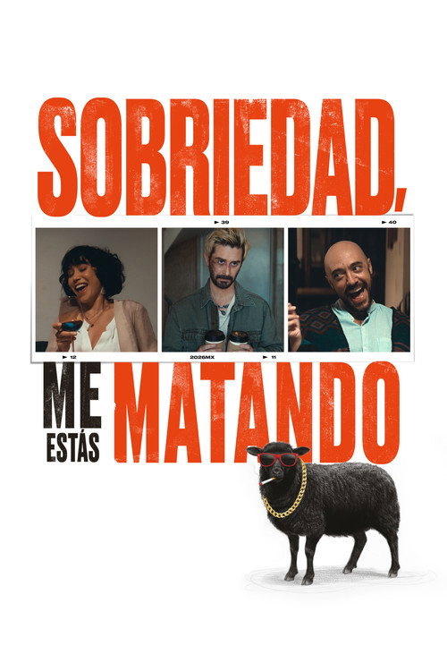 Póster de Sobriedad, me estás matando