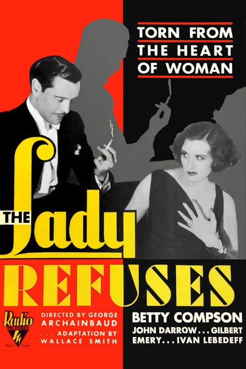 Póster de The Lady Refuses