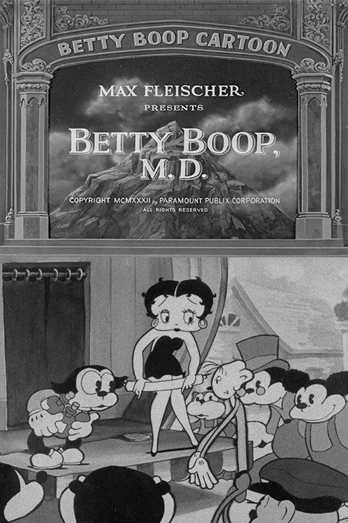 Póster de Betty Boop, M.D.