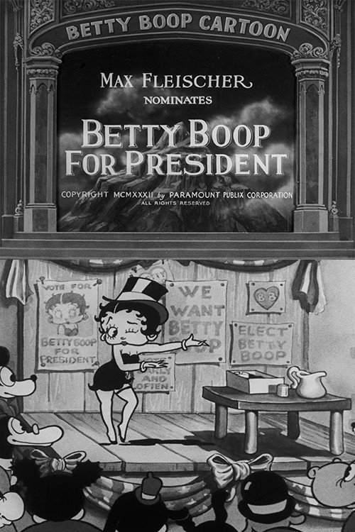 Póster de Betty Boop for President