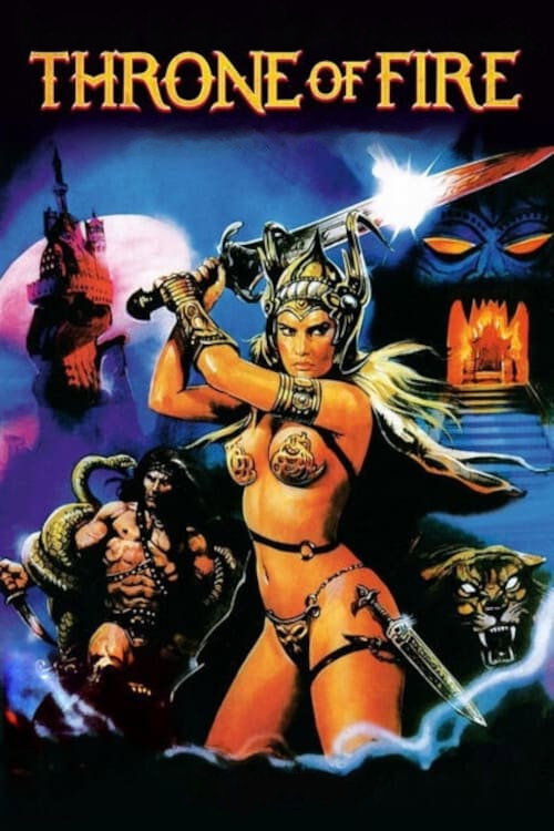 Póster de Throne of Fire