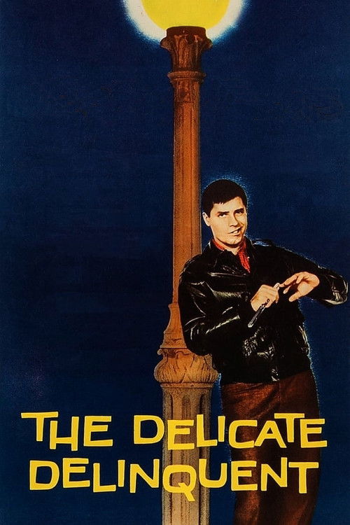 Póster de The Delicate Delinquent