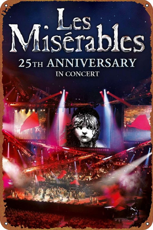 Póster de Les Misérables: 25th Anniversary in Concert