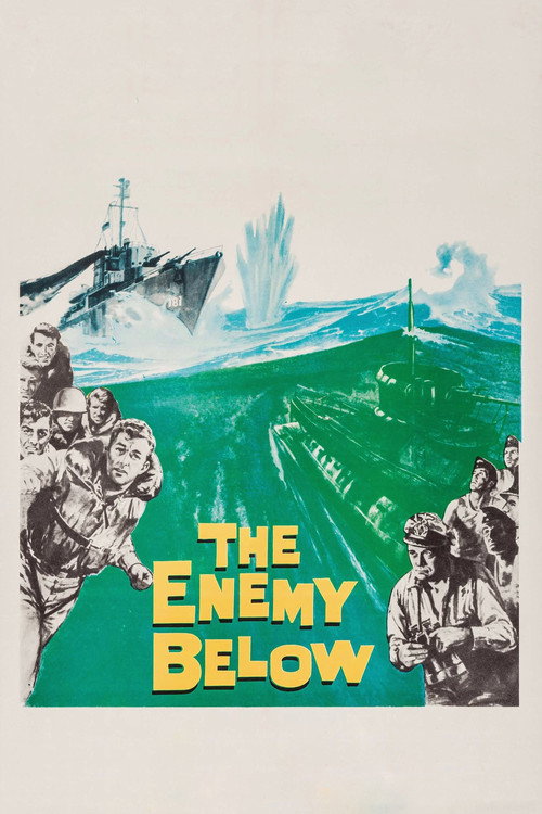 Póster de The Enemy Below