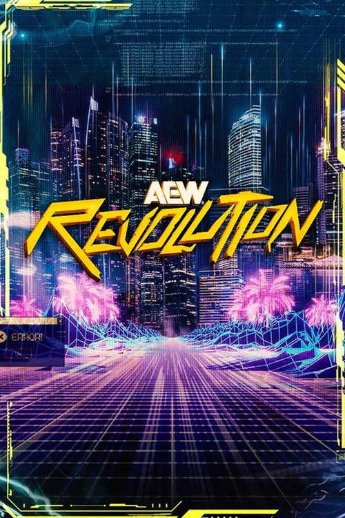 Póster de AEW Revolution 2026