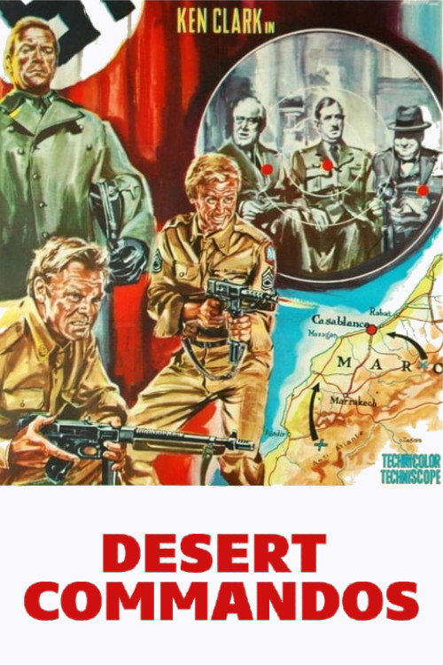 Póster de Desert Commandos