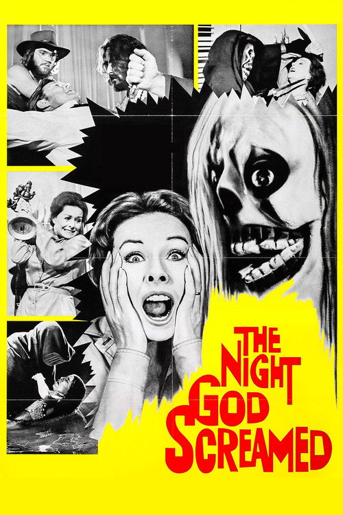 Póster de The Night God Screamed