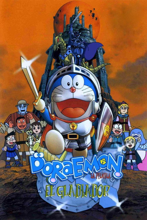 Póster de Doraemon: Nobita and the Robot Kingdom