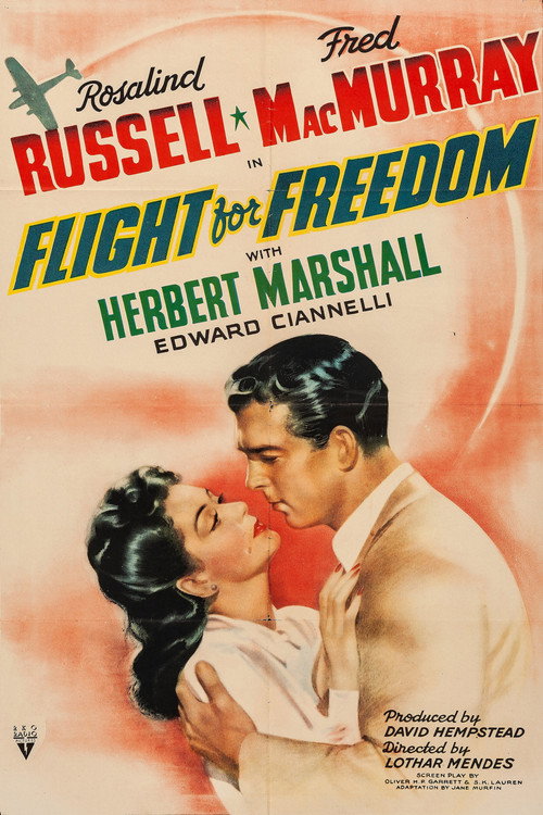 Póster de Flight for Freedom