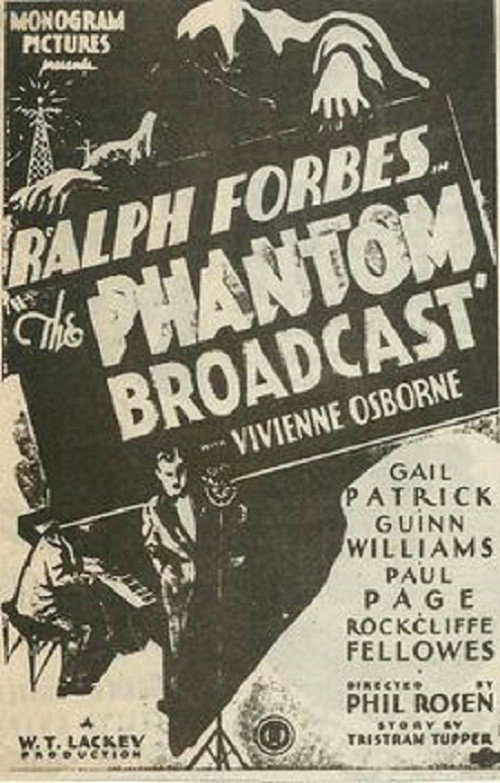 Póster de The Phantom Broadcast