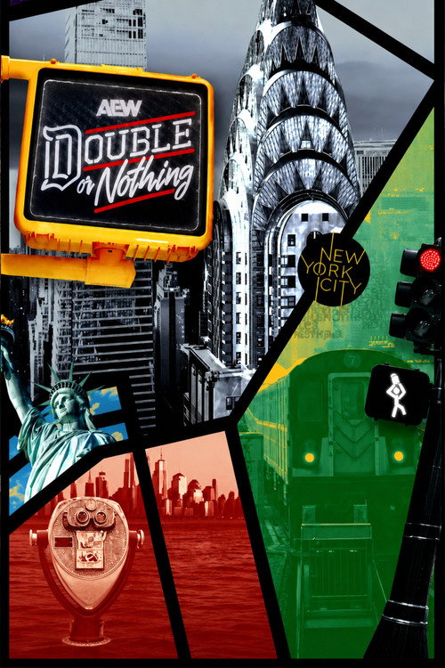Póster de AEW Double or Nothing 2026