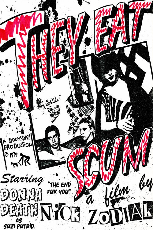 Póster de They Eat Scum