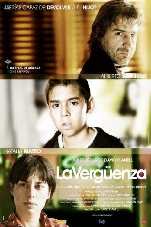 Póster de La vergüenza