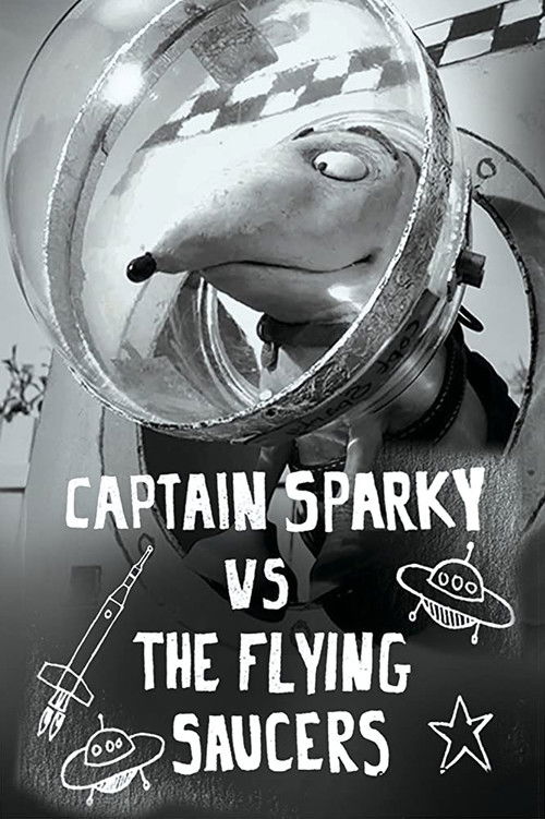 Póster de Captain Sparky vs. The Flying Saucers