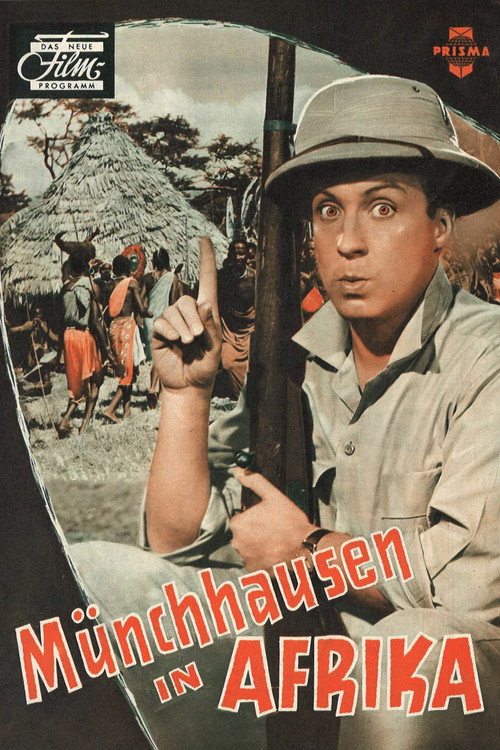 Póster de Münchhausen in Afrika