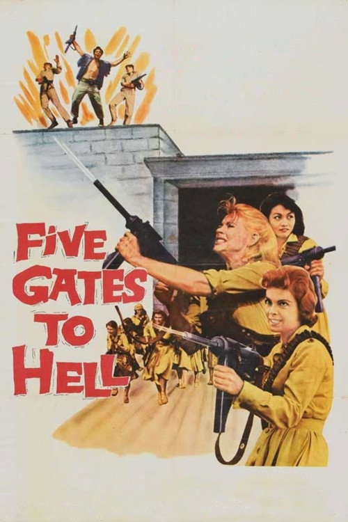 Póster de Five Gates to Hell