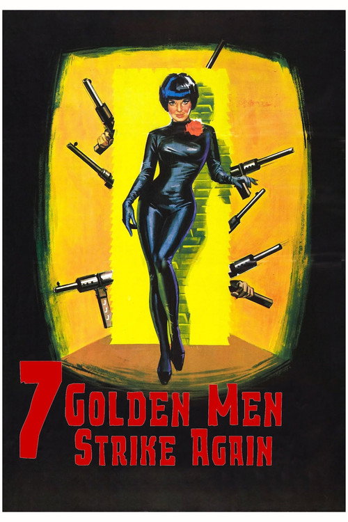 Póster de Seven Golden Men Strike Again