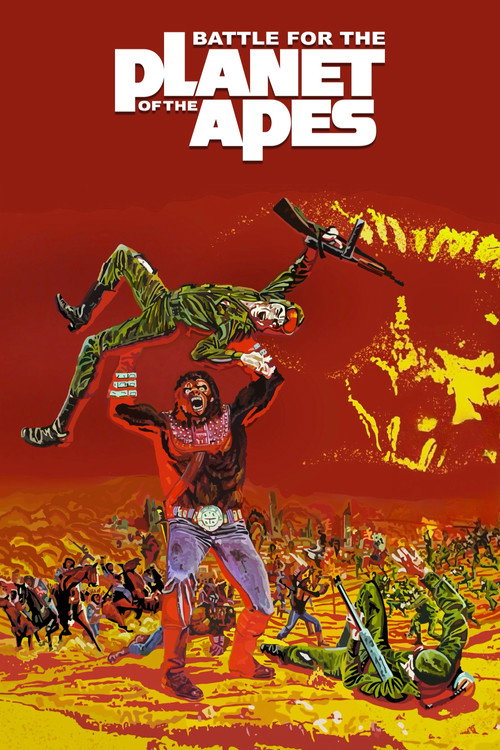 Póster de Battle for the Planet of the Apes