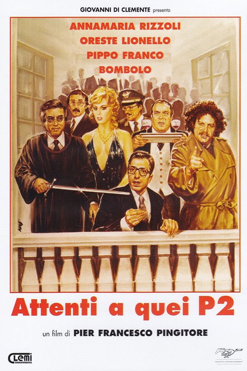 Póster de Attenti a quei P2