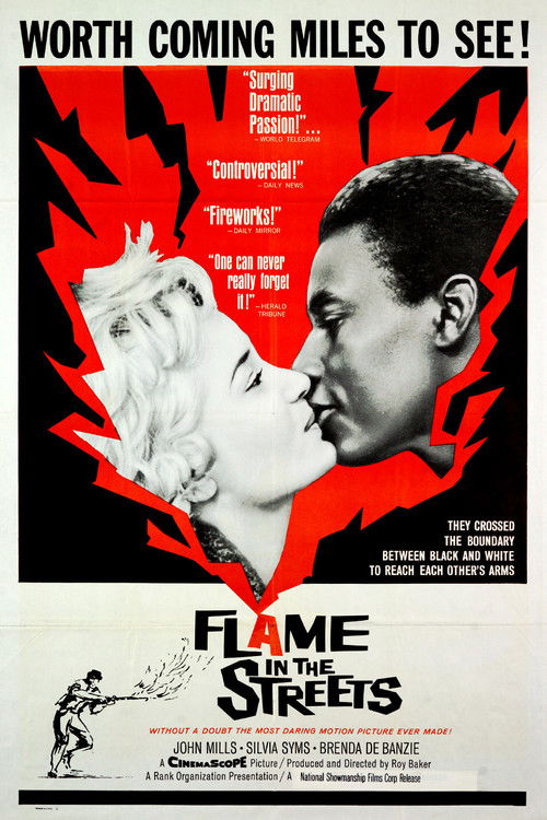 Póster de Flame in the Streets