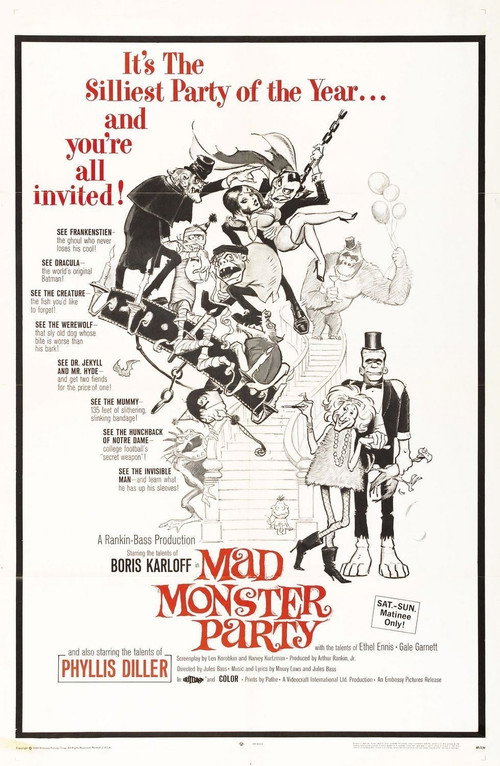 Póster de Mad Monster Party?
