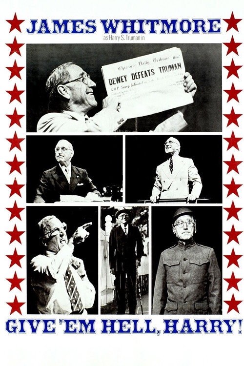 Póster de Give 'em Hell, Harry!