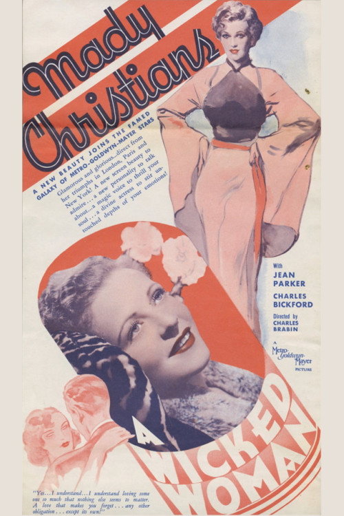 Póster de A Wicked Woman