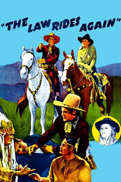 Póster de The Law Rides Again