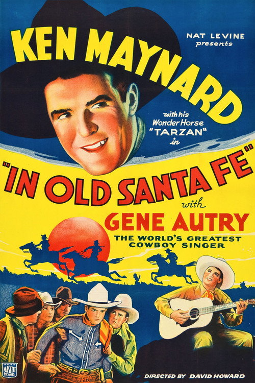 Póster de In Old Santa Fe