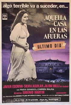 Póster de Aquella casa en las afueras
