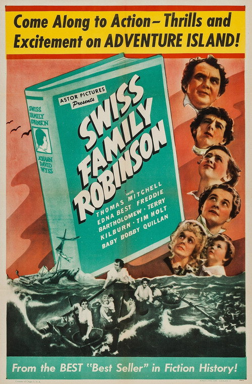 Póster de Swiss Family Robinson
