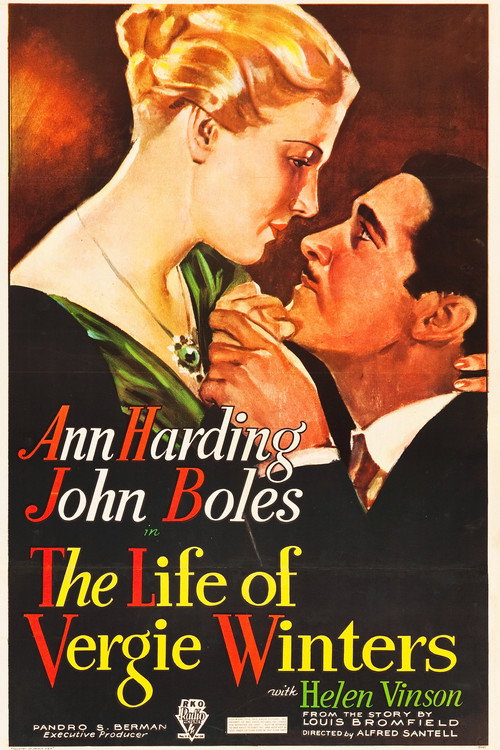 Poster von The Life of Vergie Winters