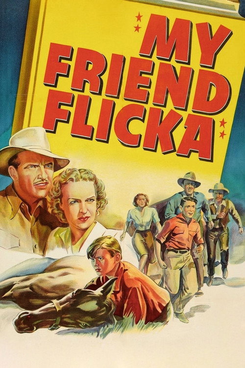 Póster de My Friend Flicka