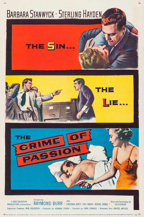 Póster de Crime of Passion